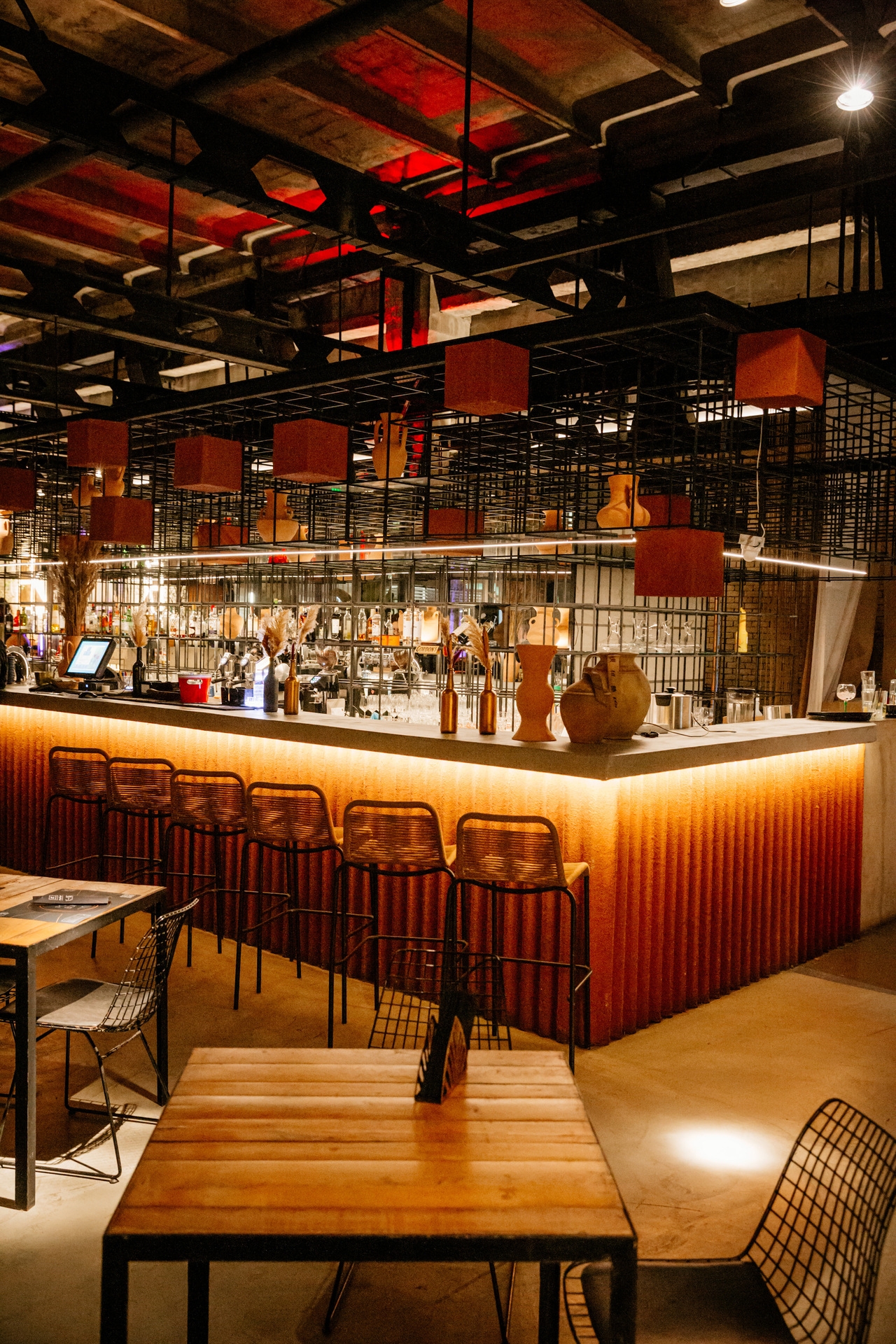 The restaurant — indoor